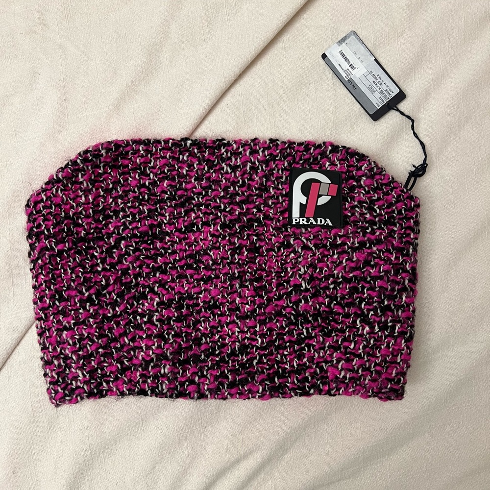 Tweed Prada Bustier